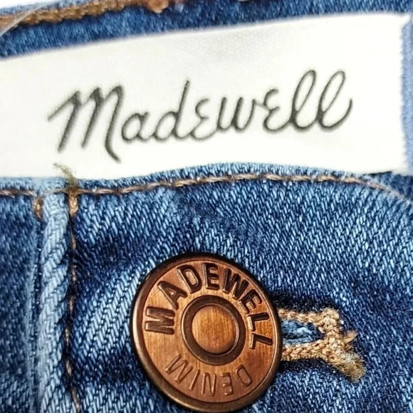 Madewell 10' High-Rise Skinny 27 Womens Blue Jeans - Picture 5 of 12